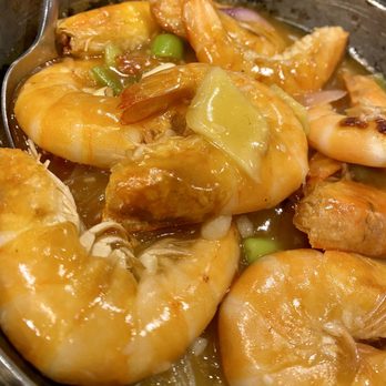 KW Cafe - Garlic shrimp casserole with vermicelli - Hong Kong Style Cafe Near Me - Rowland Heights, California