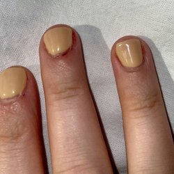 Orchids Spa & Nails - Right hand fingers: Index, Middle, Ring