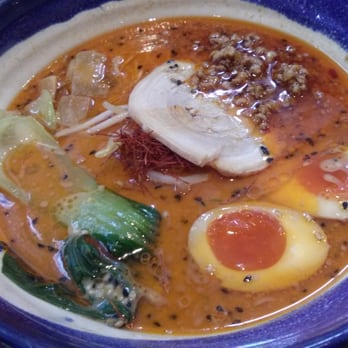 Bone Daddies - TANTANMEN with sesame, chilli, pork mince, bok choy - Japanese Near Me - London, XGL