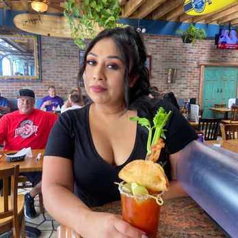 Avila's El Ranchito - Delmi con El jefe, bloody Mary made by Norie the bartender the bartender Bosslady deserves all her flowers - Mexican Near Me - Lake Forest, California