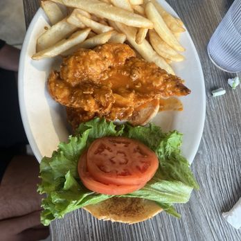 Mason-Dixon Cafe - Buffalo Garlic Chicken Sandwich - Breakfast & Brunch Near Me - Fredericksburg, Virginia Mason-Dixon Cafe - Buffalo Garlic Chicken Sandwich - Breakfast & Brunch Near Me - Fredericksburg, Virginia