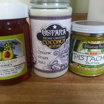 Rainbow Grocery - Raw organic avocado honey, raw organic coconut butter, raw organic pistachio - Grocery Near Me - San Francisco, California