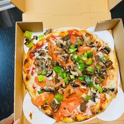 Troy's Italian Kitchen - Vegan pizza
