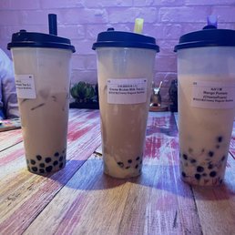 Different flavored teas