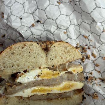 Poppy Bagels & More - Sausage, egg and cheese - Bagels Near Me - Galloway, New Jersey