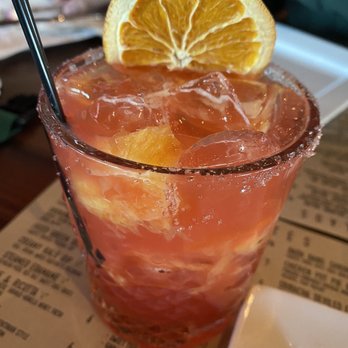 Cinder Bar - Blood Orange Margarita - New American Near Me - Williamstown, New Jersey