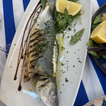 Porta Marina - Sea bass (catch of the day, whole) - Italian Near Me - Sorrento, NA