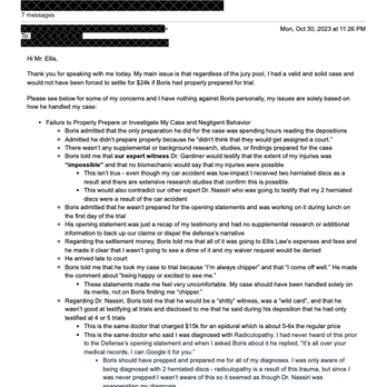 Ellis Law - DETAILS OF ELLIS LAW'S LEGAL MALPRACTICE - Personal Injury Law Near Me - El Segundo, California Ellis Law - DETAILS OF ELLIS LAW'S LEGAL MALPRACTICE - Personal Injury Law Near Me - El Segundo, California