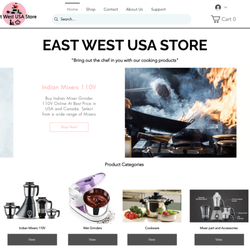 East West USA Store - One-stop-shop for authentic and affordable Indian kitchen utilities in the USA.