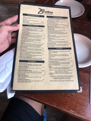 Menu photo 4 Brothers Lounge Cleveland, OH