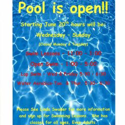 Joseph Centeno Aquatics Pool - Beginning of season