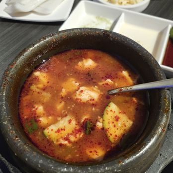 Gen Korean BBQ House - Spicy tofu soup - Korean Near Me - Rancho Cucamonga, California