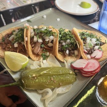Taques Bar and Grill - Four tacos entree - Mexican Near Me - Farmington, Michigan Taques Bar and Grill - Four tacos entree - Mexican Near Me - Farmington, Michigan