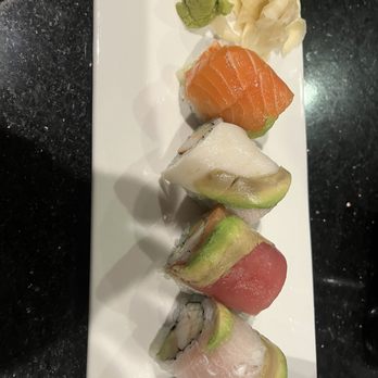 Soho Japanese Bistro - Rainbow sushi roll not great - Japanese Near Me - Granger, Indiana Soho Japanese Bistro - Rainbow sushi roll not great - Japanese Near Me - Granger, Indiana