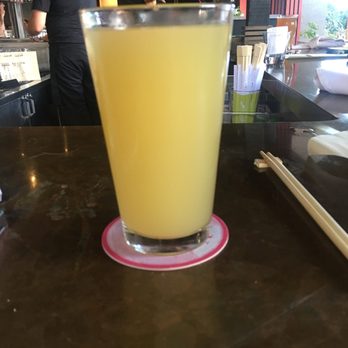 Goen Dining + Bar - Pineapple cider *gluten free - Pan Asian Near Me - Kailua, Hawaii