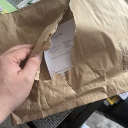 FedEx Ship Center - Only the order receipt was in the envelope. I'm so upset