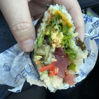 Sushirrito - Not the way they used to make  Geisha's Kiss - Sushi Bars Near Me - Palo Alto, California
