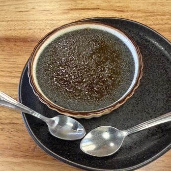 Pang - Black sesame crème brûlée - Chinese Near Me - San Francisco, California Pang - Black sesame crème brûlée - Chinese Near Me - San Francisco, California
