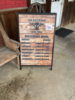 Menu photo 3 Big Ray's BBQ Allen, TX