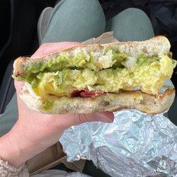 Scarborough Grounds - Bessie Breakfast sandwich, yummmm!