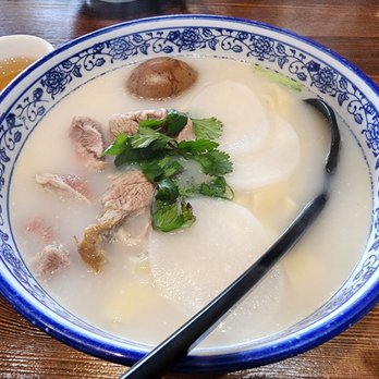 Northern Cafe - Braised lamb noodle soup. - Chinese Near Me - Gardena, California Northern Cafe - Braised lamb noodle soup. - Chinese Near Me - Gardena, California