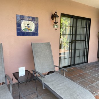 Hotel California - Our room entrance and patio. - Hotels Near Me - Palm Springs, California Hotel California - Our room entrance and patio. - Hotels Near Me - Palm Springs, California