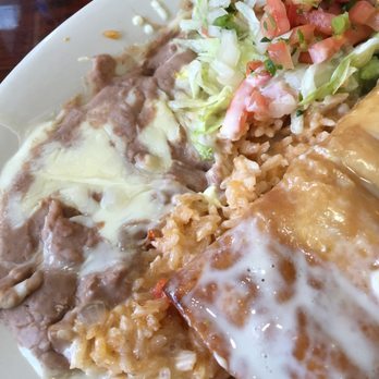 El Mezcal Restaurant - Chicken chimichanga lunch. - Mexican Near Me - Wisconsin Rapids, Wisconsin