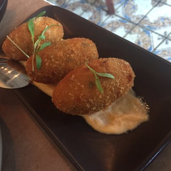ZuZu - Croquetas...man, I always love these! (*Although if they have cheap ingredients or are frozen they can be nasty!) - Tapas Bars Near Me - Napa, California ZuZu - Croquetas...man, I always love these! (*Although if they have cheap ingredients or are frozen they can be nasty!) - Tapas Bars Near Me - Napa, California