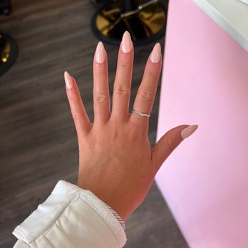Hey Beautiful - Gel extension manicure in powder rose! Gorgeous! - Hair Salons Near Me - San Francisco, California Hey Beautiful - Gel extension manicure in powder rose! Gorgeous! - Hair Salons Near Me - San Francisco, California