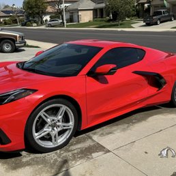 My 2023 Corvette done by All Shade great job again My 2023 Corvette done by All Shade great job again