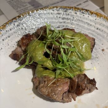 The Pressroom - Steak Fritz steak bites with chimchurri - Cocktail Bars Near Me - San Jose, California The Pressroom - Steak Fritz steak bites with chimchurri - Cocktail Bars Near Me - San Jose, California