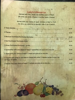 Menu photo 4 La Yolanda Stockton, CA Menu photo 4 La Yolanda Stockton, CA