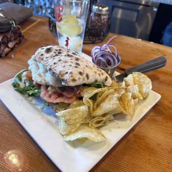 Fire at Pybus Public Market - Chicken sandwich was fire! - Pizza Near Me - Wenatchee, Washington