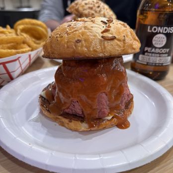 Londi's Roast Beef & Pizza - Junior Roast Beef Light BBQ Onion Roll - Pizza Near Me - North Andover, Massachusetts Londi's Roast Beef & Pizza - Junior Roast Beef Light BBQ Onion Roll - Pizza Near Me - North Andover, Massachusetts