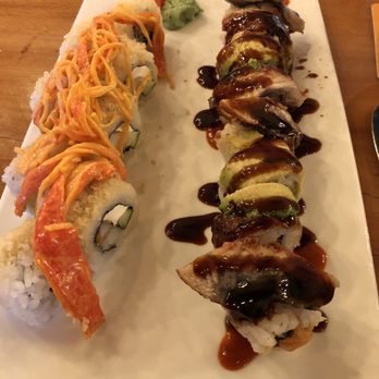 Chubby Trout - Crabby Shrimp (left) and Red Dragon (right) - Seafood Near Me - Elkhart, Indiana
