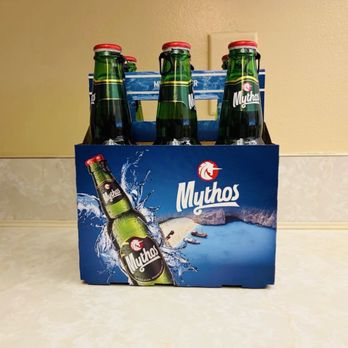 Greek Grocer - MYTHOS Beer. - Imported Food Near Me - Boynton Beach, Florida