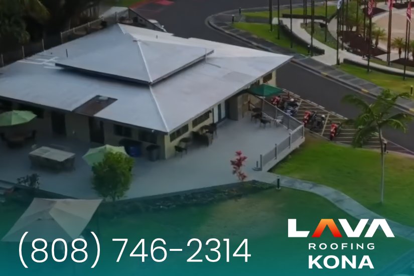 Slide of Lava Roofing Kona