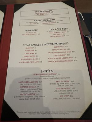 Menu photo 4 Gordon Ramsay Steak Westlake, LA