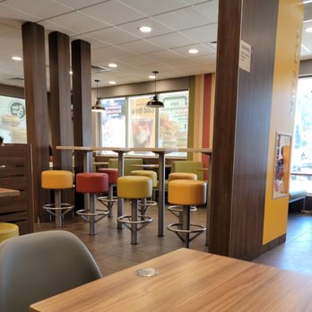 McDonald's - Clean dining room with bright colored décor. - Fast Food Near Me - Camarillo, California