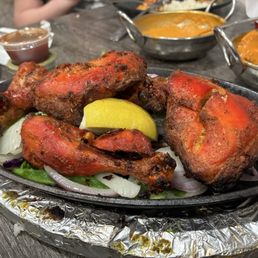CHICKEN TANDOOR Excellent.