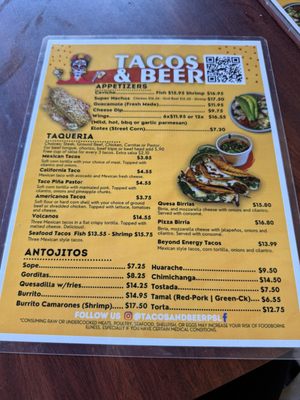 Menu photo 2 Tacos & Beer Port St. Lucie, FL
