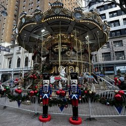 Herald Square - Holiday carousel