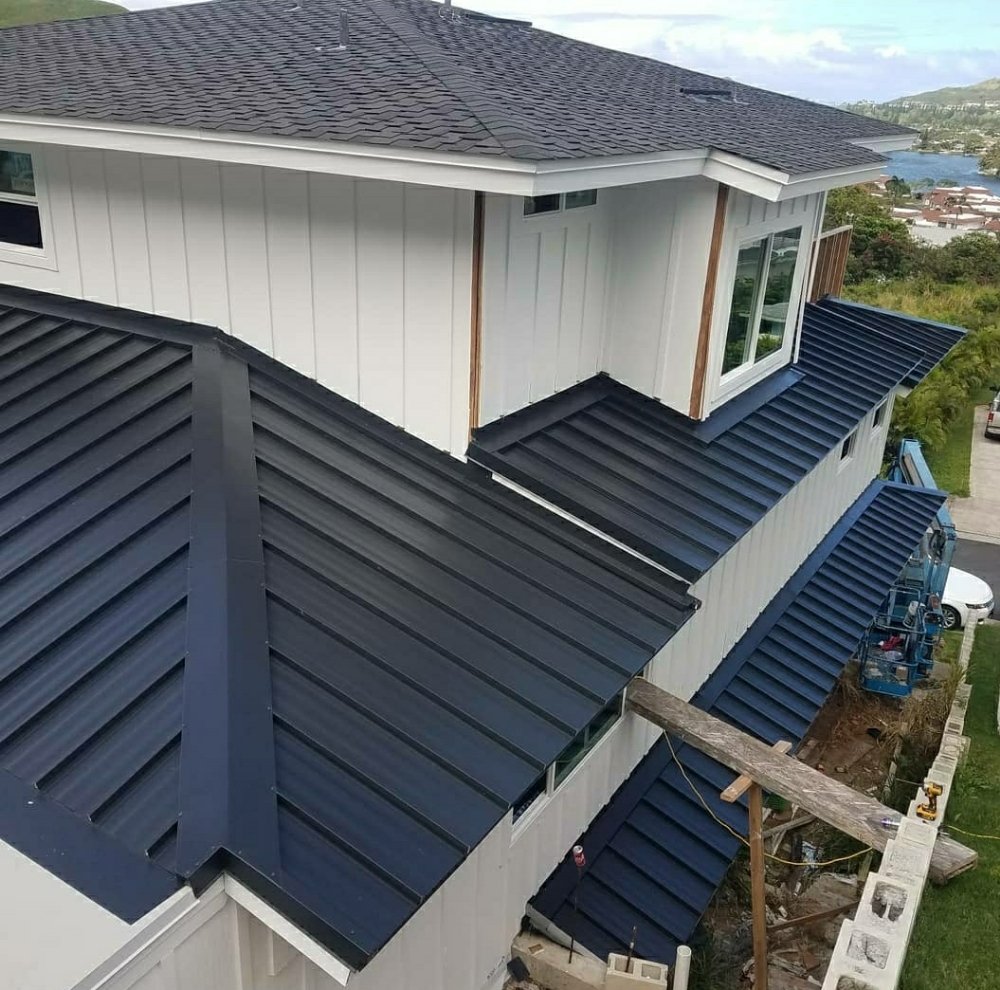 Slide of First Class Roofing