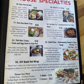 Nana Viet Kitchen - Menu - House Speciaties - Vietnamese Near Me - Oakland, California Nana Viet Kitchen - Menu - House Speciaties - Vietnamese Near Me - Oakland, California