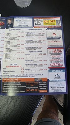 Menu photo 1 Town Hero Lantana, FL