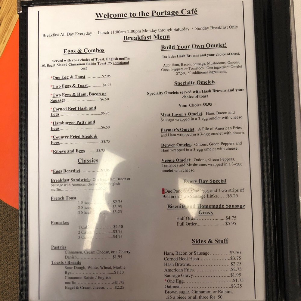 Portage Cafe - Breakfast & Brunch Near Me - Portage, Wisconsin Portage Cafe - Breakfast & Brunch Near Me - Portage, Wisconsin