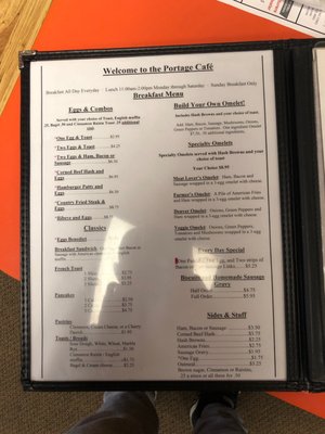 Menu photo 3 Portage Cafe Portage, WI
