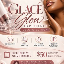Agoddess Spa & Wellness - Glacé Glow Experience: DeSoto Edition 10/29-11/4 ONLY