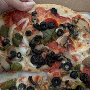 Giuseppe's - The Works pizza, no sausage add black olives. - Pizza Near Me - Ambler, Pennsylvania Giuseppe's - The Works pizza, no sausage add black olives. - Pizza Near Me - Ambler, Pennsylvania