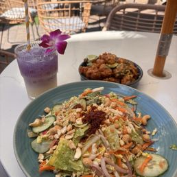 Palma [Salads] Nam Nom Noodle And Palma [Share] Popcorn Chicken